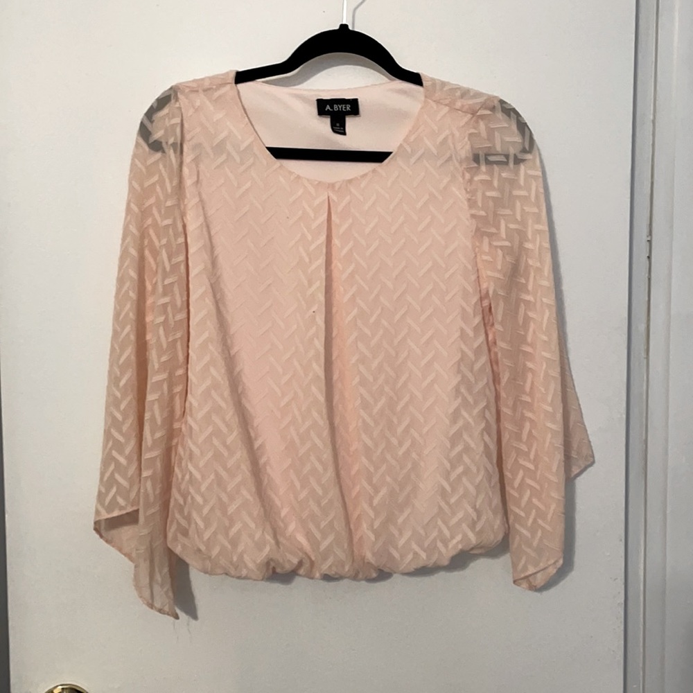 Pink, Sheik, Blouse
